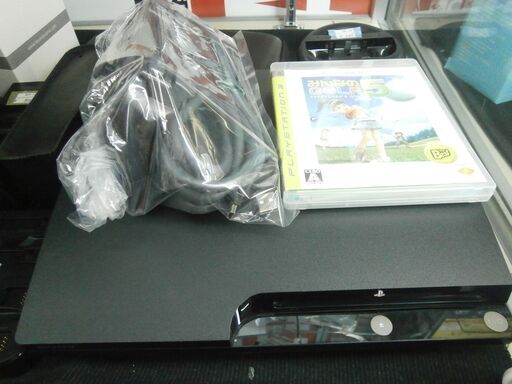,【引取限定】ソニー　Play Station 3　プレステ　中古品　CECH-2000A　みんなのGOLFソフト付　SONY【ハンズクラフト八幡西店】