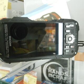 OCEANRICOH WG-60 防水デジタルカメラ 中古 RICOH WG-60 レッド 本格防水デジタルカメラ 14メートル防水 耐衝撃