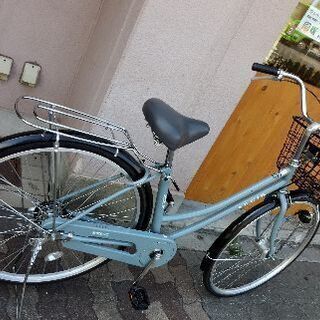 maruishi AEGIS[エイジス]27吋 ファミリーサイクル シングル/LEDオート/ブルーグレー (自転車工房としくら)  鴫野のその他の中古あげます・譲ります｜ジモティーで不用品の処分