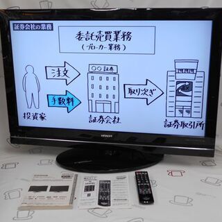 ♪日立 Wooo 液晶テレビ L37-XP03 録画機能 HDD...