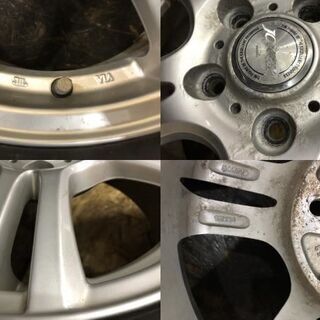 【YOKOHAMA ice GUARD iG50 PLUS 205/65R15】冬 4本【Weds JOKER 社外 15インチ 6J5HPCD114.3+53】ステップワゴン等　(VTP147) クレジットカード QR決済可能