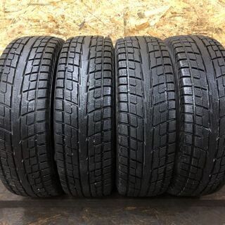 YOKOHAMA GEOLANDAR i/T-S 215/70R16 16インチ スタッドレス 4本 2014年製 バリ溝 RAV4 クルーガー等 (VTA270) クレジットカード QR決済可能