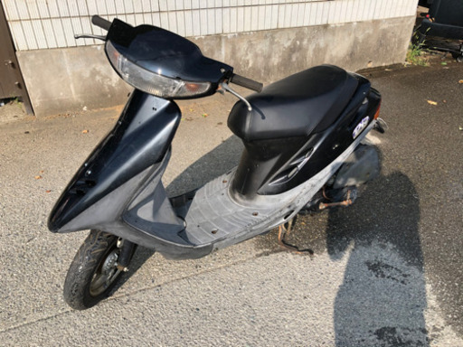 実働❗️調子良い❗️スーパディオ AF27型　バッテリー、シート新品⭐️ 格安原付　スクーター　50cc