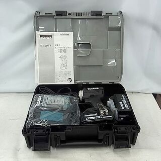 新品 マキタ 18V 6.0Ah 充電式インパクトドライバ TD171DRGX B ブラック makita/バッテリ×2 充電器付き 札幌 東区