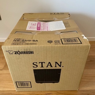 新品　象印　炊飯器　stan ブラック