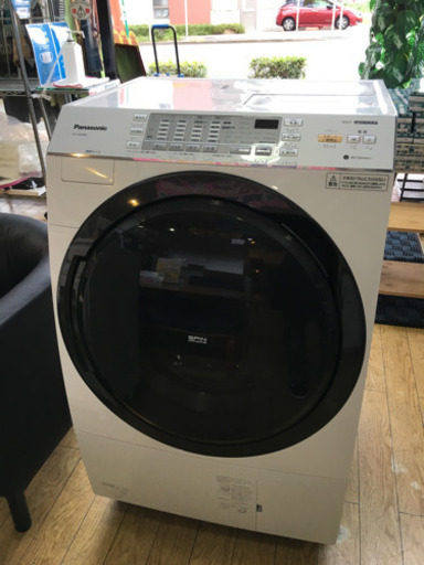 10/5 値下げ! 美品 2018年製 Panasonic 10kg/6.0kgドラム洗濯乾燥機 NA-VX3800L ヒートポンプ ECONAVI パナソニック 日本製