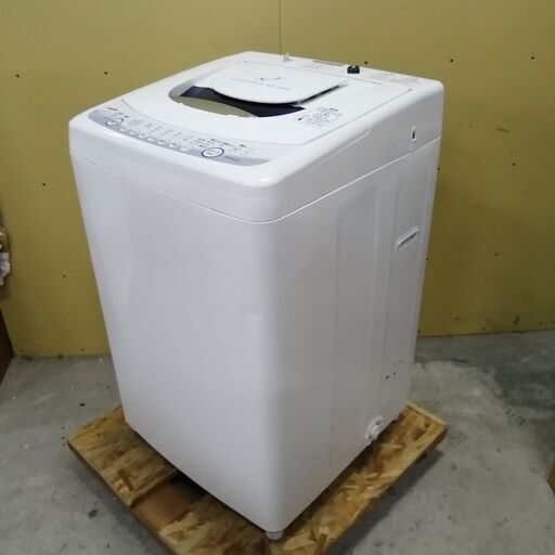 N1323【動作品】洗濯機 東芝 AW-60GE 6㎏ 家族 全自動 縦型 TOSHIBA 2008年 電化製品 家電 福井 リサイクル