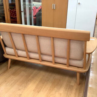 【取りに来れる方限定】飛騨産業の2人掛けソファー売ります‼︎