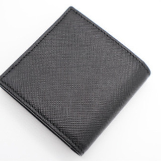 《PRADA/サフィアーノ エナメルメタル トライアングルロゴ  Sランク》 