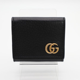 《GUCCI/コインケース GGマーモント》ABランク ブラック...