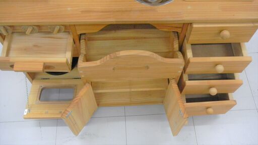 キッチン ままごと 木製 台所 知育玩具 幅90x奥行30x高さ93cm 苫小牧西店