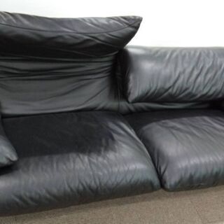 カッシーナ☆マラルンガ☆ソファ☆本革☆ブラック