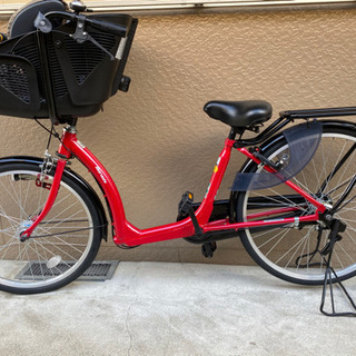 再投稿  子ども前乗せ自転車