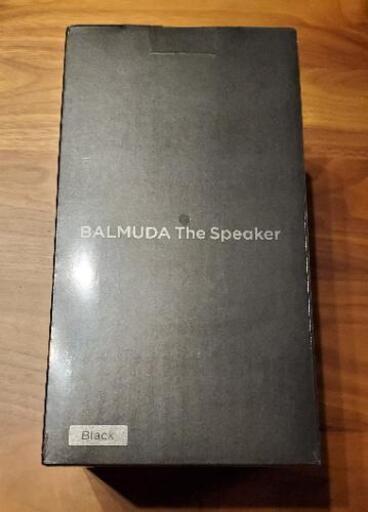 バルミューダ ザ スピーカー　BALMUDA The Speaker M01A-BK