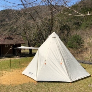 ワンポール　テント  ４６０　グランドシート付