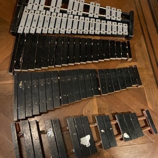 鉄琴1台　木琴2台　セット