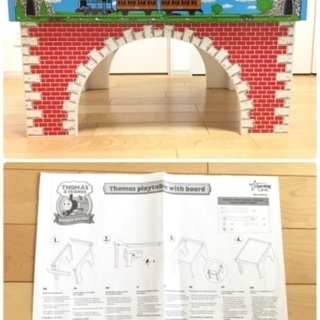SALE！【美品】トーマス木製レール プレイテーブルS ＆ レゴ プレイ