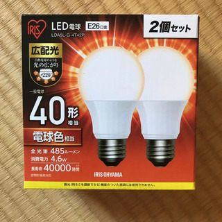 LED電球2個セット