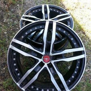 17インチ ホイル SHALLEN XF55 ﾓﾉﾌﾞﾛｯｸ 4本