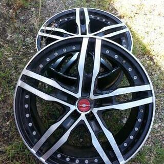 17インチ ホイル SHALLEN XF55 ﾓﾉﾌﾞﾛｯｸ 4本