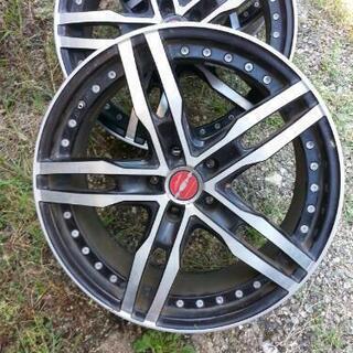 17インチ ホイル SHALLEN XF55 ﾓﾉﾌﾞﾛｯｸ 4本