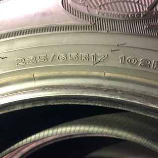 225/65R17高年式バリ山4本セット❣️エクストレイル　RAV4 ハリアー　CX-5等に