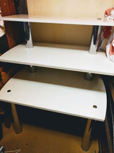 店舗什器 収納棚 台 ラック 収納家具 飾り棚 十一番星 バスセンター前の収納家具 棚 シェルフ の中古あげます 譲ります ジモティーで不用品の処分