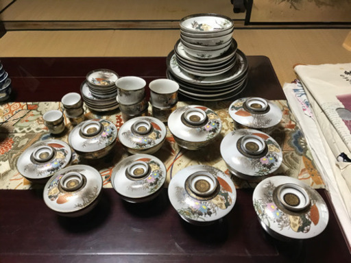 大正　九谷焼セット
