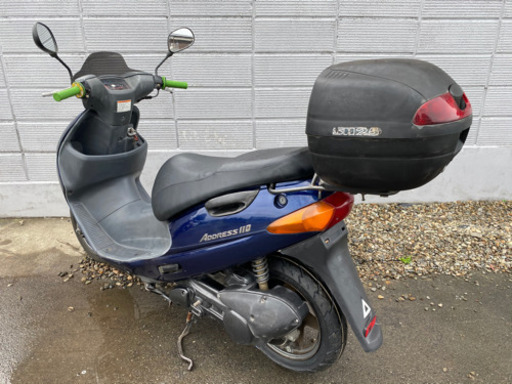 ☆アドレスV110.タイヤ・シート・バッテリー・ブレーキなど新品交換^_^色々整備して快調です！シグナスやアドレスV125お探しの方にも☆ ☆アドレスV110☆バッテリー・タイヤ・シートなどなど新品交換^_^色々と