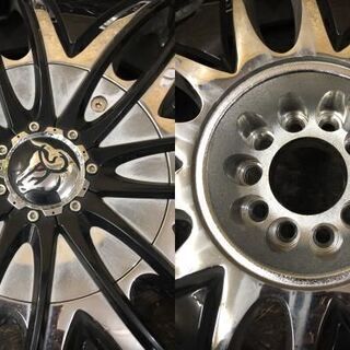 DIABLO TIRADO 社外ホイール マルチ 22インチ 4本 8.5J5HPCD114.3/120+