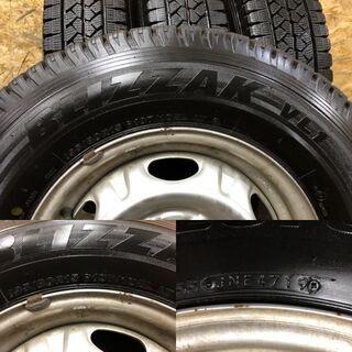 BS BLIZZAK VL1 195/80R15 107/105L LT】スタッドレス【日産 