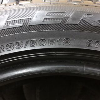 BS DUELER H/P 235/50R18 18インチ 夏タイヤ 4本 2015年製 BMW X3 audi Q3等 (TD370) クレジットカード QR決済可能