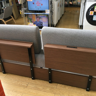 定価7万円 極美品 ニトリ ベッドソファ B3-USB 現行品 3WAY 使用期間短め