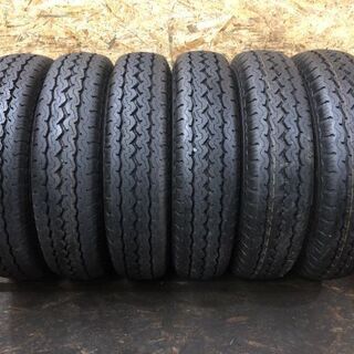 新車外し DUNLOP SPLT5 205/85R16 117/115L LT 16インチ トラック