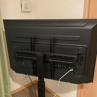 ★残り4台★値下げ★ 19年製 maxzen 4K対応 43型液晶テレビ JU43SK03 テレビスタンド付き
