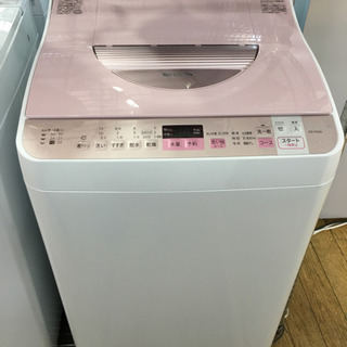 美品 2017年製 SHARP 5.5kg/3.5kg洗濯乾燥機...