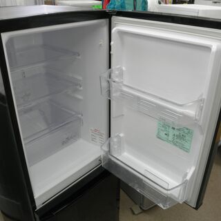 西岡店 冷蔵庫 146L 2ドア 2016年製 三菱 MR-P15Z-B 黒 100Lクラス