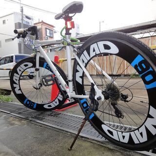 クロスバイク 700c 軽量 アルミフレーム 自転車 シマノ21段変速 エアロリム CANOVER カノーバー CAC-023 NAIAD