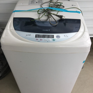 洗濯機　4.7kg