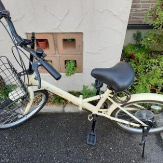 折り畳み式　自転車　美品