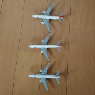 JAL 　飛行機プラモデル　3種類セット