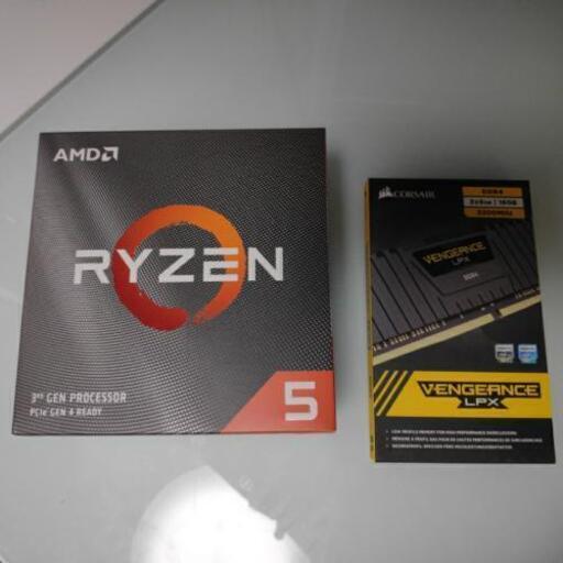 Ryzen5 3600/CORSAIR DDR4 2×8GB 3200MHz