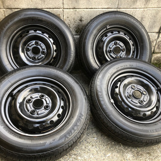 ダイハツ純正 鉄チン13インチ タイヤホイールセット 【公式通販】