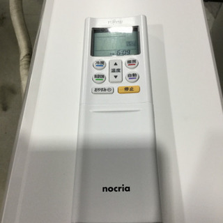FUJITSU  2.2kw ルームエアコン  nocria AS-C22G-W 2018年