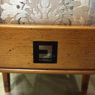 コスガ家具ダイニング5点セット