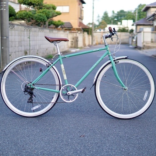 ビアンキ風クロスバイク Classical 700C 155〜185 (cm)