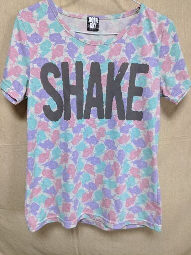 猫パステルシャツ可愛い半袖tシャツmサイズ ぽん 米沢のtシャツ レディース の中古 古着あげます 譲ります ジモティーで不用品の処分