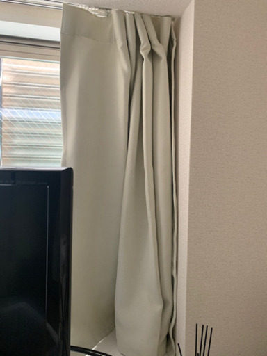 無印オーダーカーテンベージュ Aymnb 世田谷のカーテン ブラインドの中古あげます 譲ります ジモティーで不用品の処分