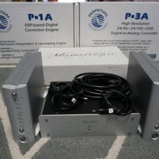 D/Aコンバーター◆Perpetual Technologies P-1A（DDC）/ P-3A（DAC）/ P-3b（強化電源）動作確認済