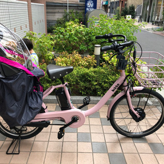 ブリジストン　bikkeビッケ　リアチャイルドシート付き